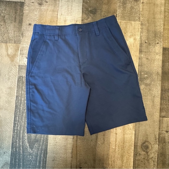 Under Armour Blue Athletic Shorts Classic Style Uniform Shorts Youth Medium - Picture 7 of 7